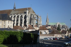 Le centre-ville de Chartres. Source : chartres.fr